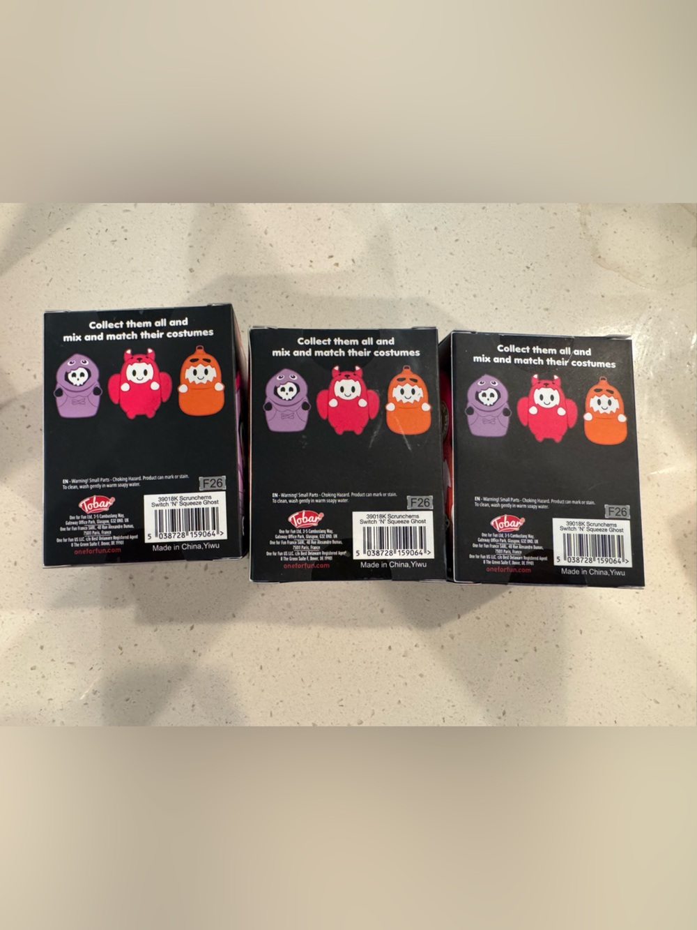New 3 Scrunchems Switch 'N'
Squeeze Ghost Squishies NIB Viral
Halloween - Picture 2 of 2